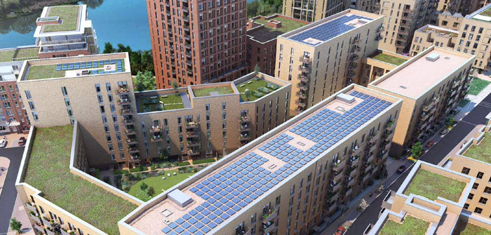 Hendon Waterside apartments in London