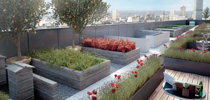 Sky Gardens apartments Manchester